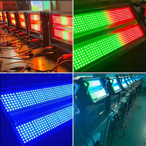 DMX512ไฟ LED กันน้ำขยับหัวได้, ไฟแฟลชควบคุมอุณหภูมิไฟ8ส่วนสำหรับดีเจคลับ - Product Image 6
