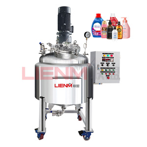 Fabrika özelleştirme emülgatör çift dolum makineleri1000gl karıştırma tankı şampuan M Ampoo mikser üretim hattı deterjan Detergent - Product Image 5