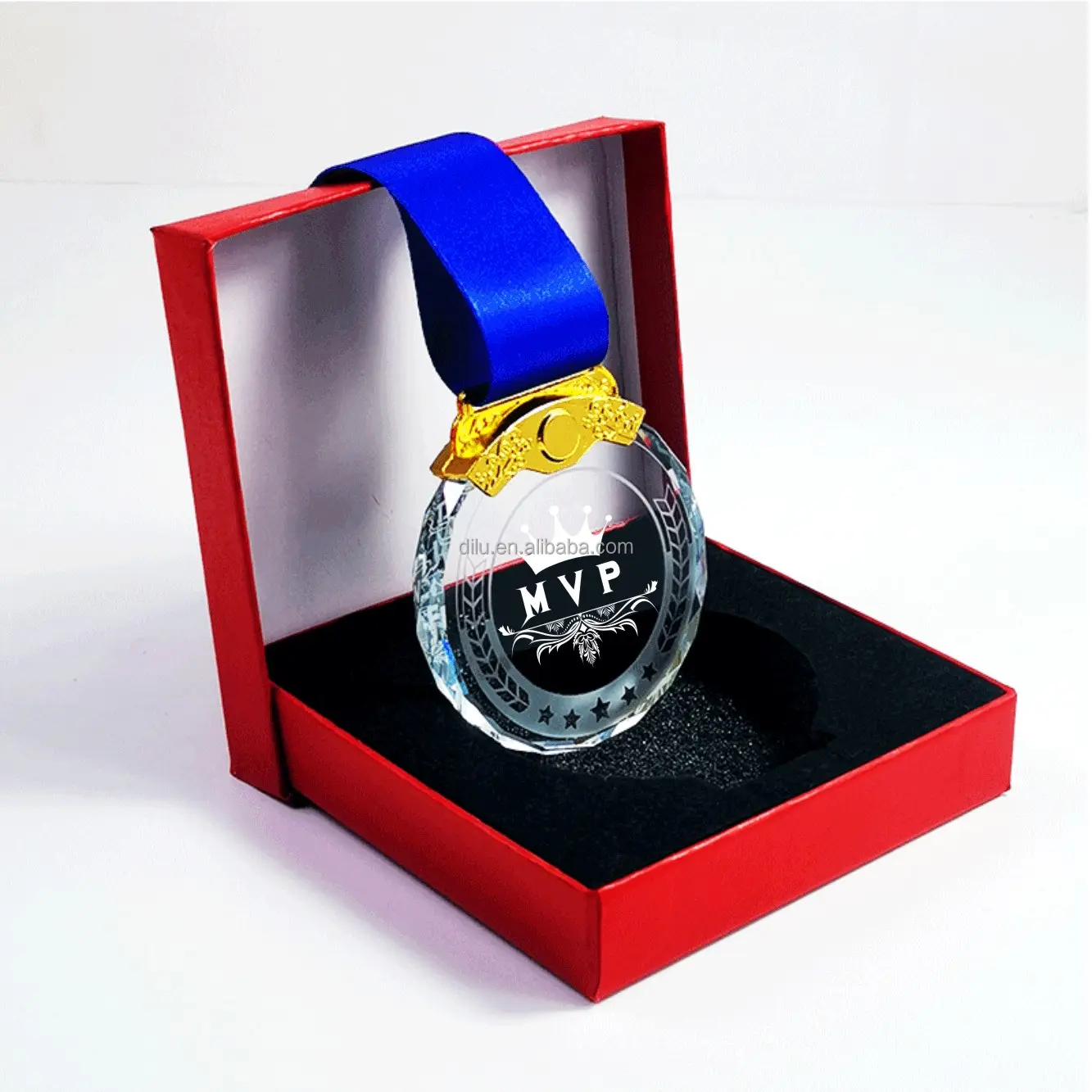 Medaglie premio di cristallo MVP FMVP migliorato artista prezioso giocatore campione di bronzo premio souvenir trofeo sportivo oro argento