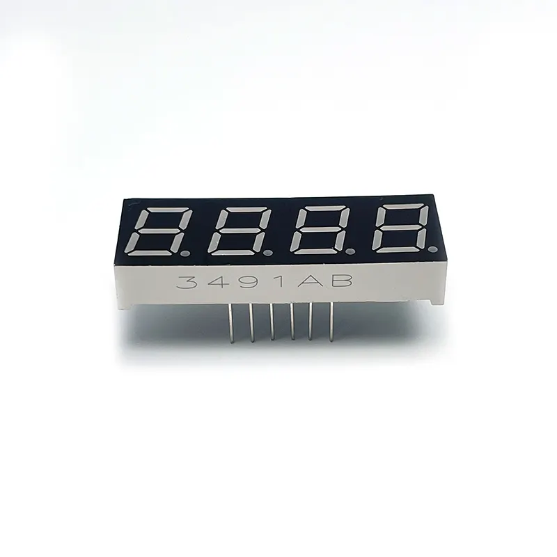 0.39 inch 4 digit led sign 7 segment display clock led digital display