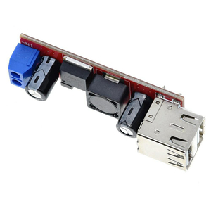 Módulo convertidor de carga USB doble para cargador de vehículo, convertidor de DC-DC de CC de 6V-40V a 5V, 3A, LM2596, USB Dual de 9V / 12V / 24V / 36V - Product Image 5