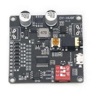 DY-HV8F modulo di riproduzione vocale 12V/24V di alimentazione per Arduino