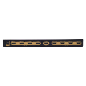 VCOM Metal Shell Black 2.0 Version HDMI <strong>Splitter</strong> 4K@60Hz 4Kx2K <strong>1080P</strong> 3D <strong>1</strong> in <strong>8</strong> Out - Product Image 2
