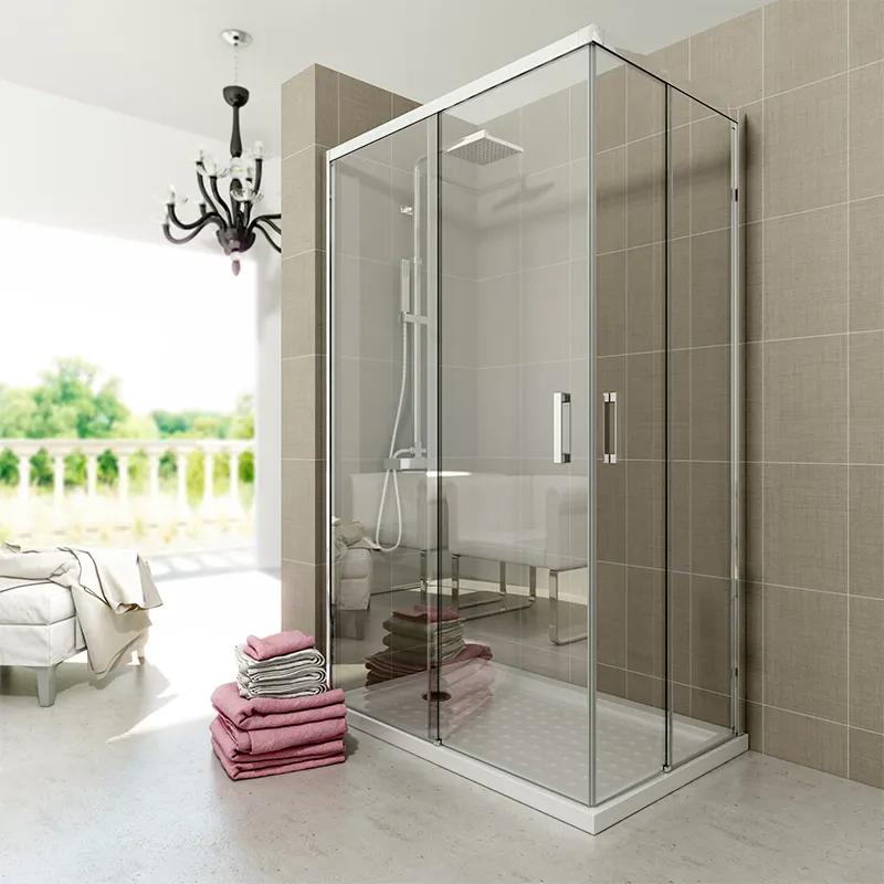 Porte coulissante en verre trempé, salle de douche, bon marché, nouvelle collection 2022