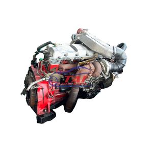 HINO dizel kamyon için profesyonel montaj 6 4 silindirli alüminyum çelik malzeme AC hizmeti ile J08C Turbo motor sistemleri kullanılır - Product Image 5