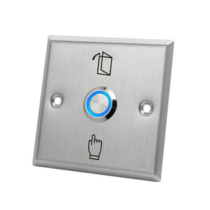 Metal Stainless Switch Door <strong>Exit</strong> <strong>Button</strong> <strong>Push</strong> to <strong>Open</strong> Home Release <strong>Button</strong> with LED Light for Access Control Lock System NO/COM - Product Image 6