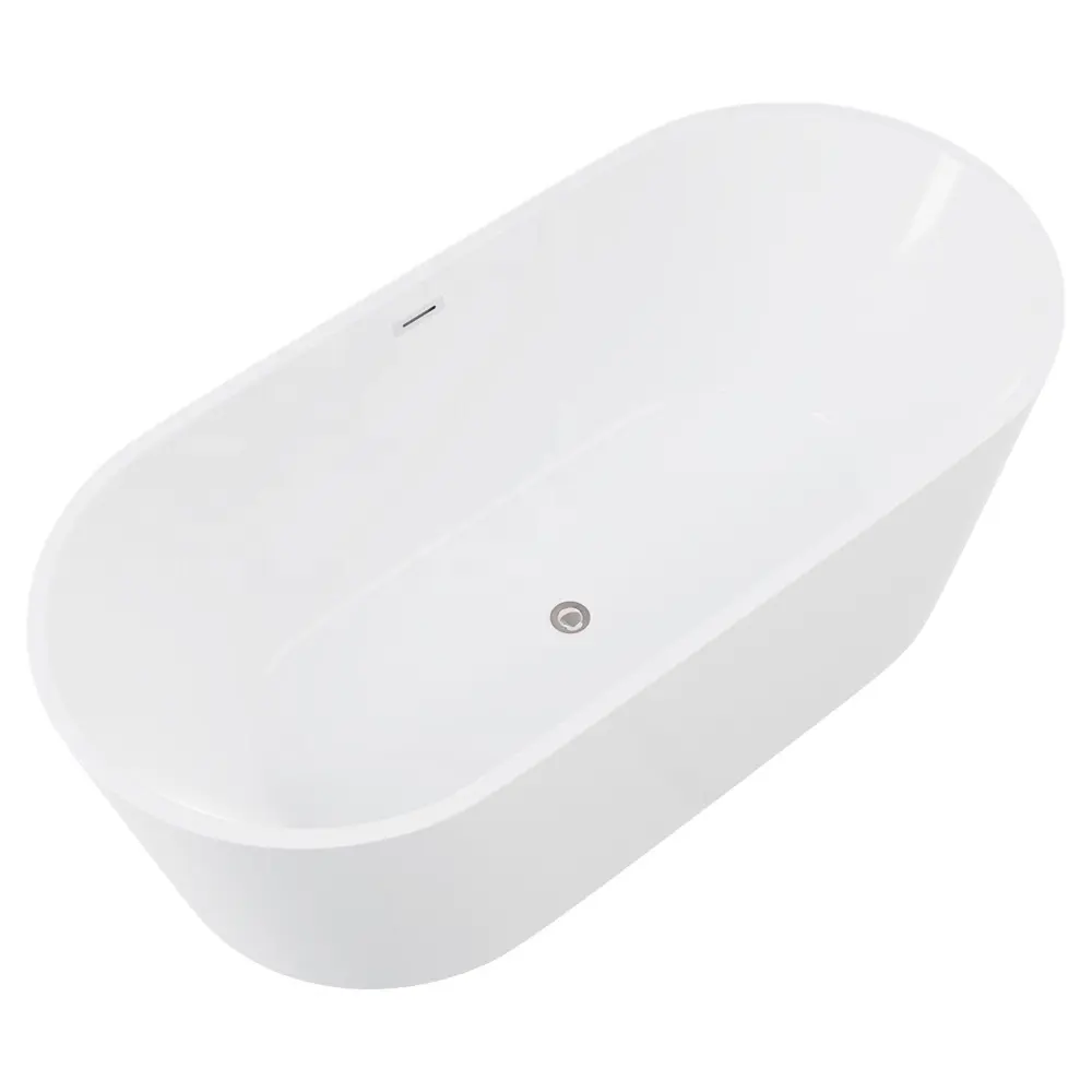 2024 Schlussverkauf moderne Gestaltung freistehende Badewanne weiß unabhängig einweichen Wirbel Acryl-Badewanne