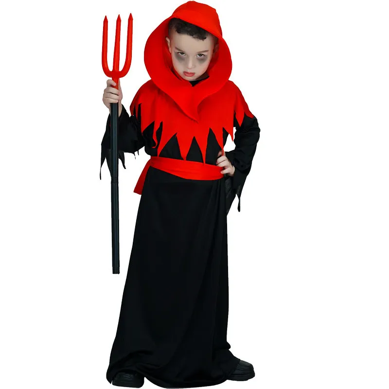 Halloween Party Cos Devil Boy's Kostüm Party Kleidung Rollenspiel Devil Kostüm für Kinder