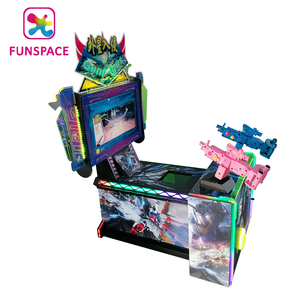 FUNSPACE เกมอาร์เคดปืนยิงปืนคู่คนต่างด้าวหยอดเหรียญสําหรับศูนย์เกม - Product Image 6