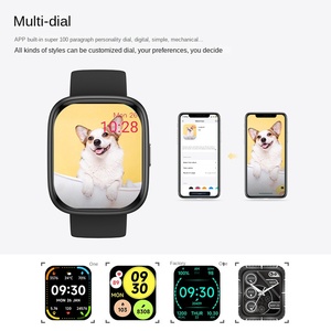 Cross-biên Giới đa-thể thao thông minh xem TFT cho BLE cuộc gọi sức khỏe giám sát Tính năng Silicone ban nhạc từ giọng nói trợ lý - Product Image 4