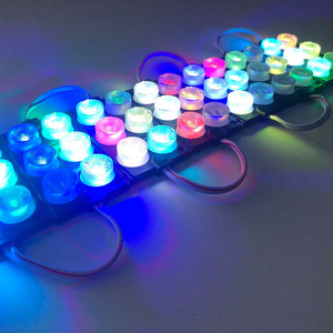 6 leds yüksek güç led enjeksiyon modülü için alüminyum levha ışık kutusu led projektör modülü DC12V 24v - Product Image 4