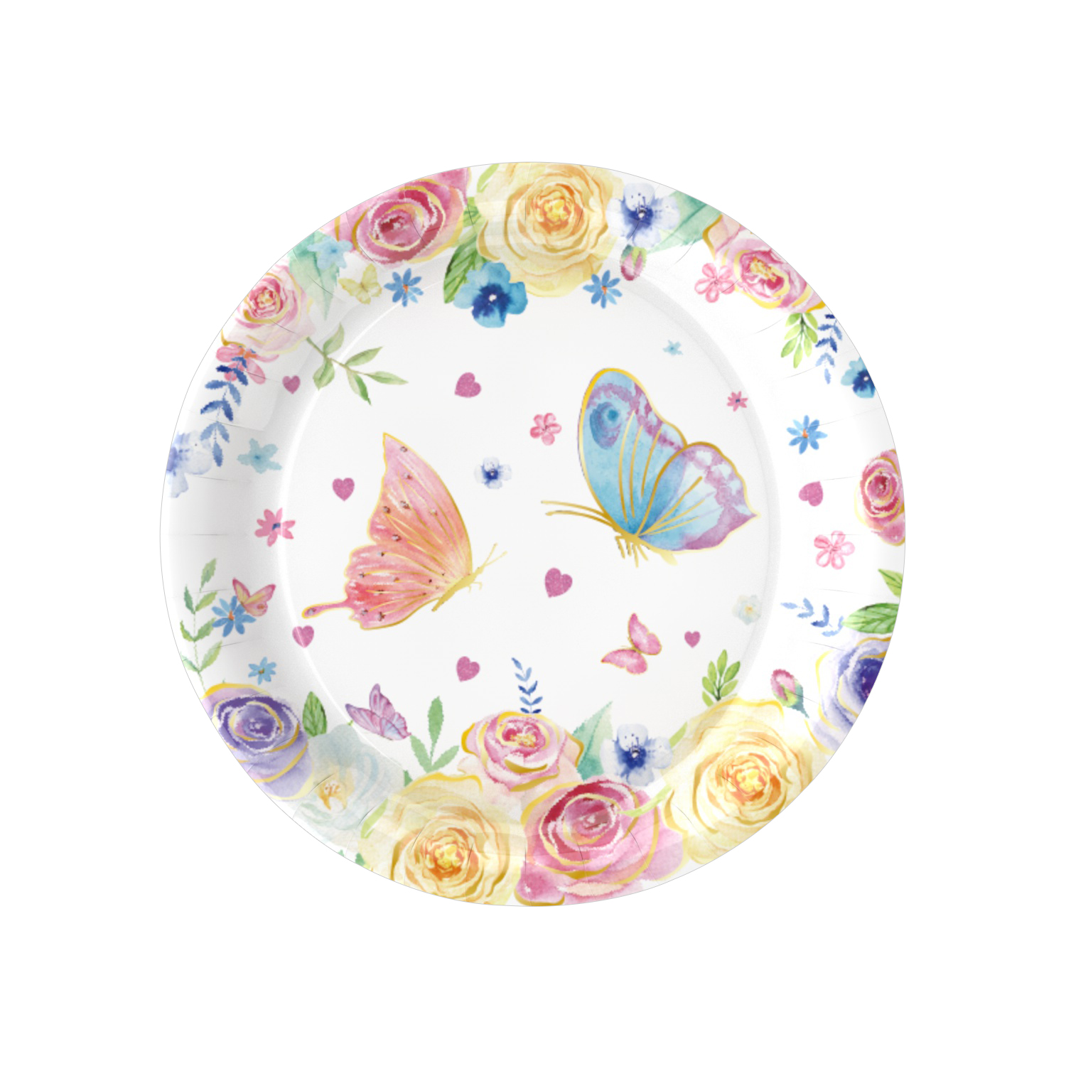 Assiettes de 7 pouces * 16 pièces