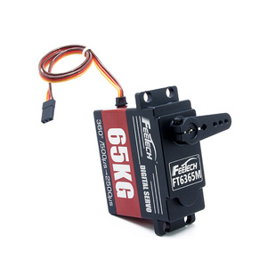 FEETECH高トルク65kgブラシレスフルメタルシェルPWMサーボ360度制御可能磁気エンコーダ男子RCカー用 - Product Image 4