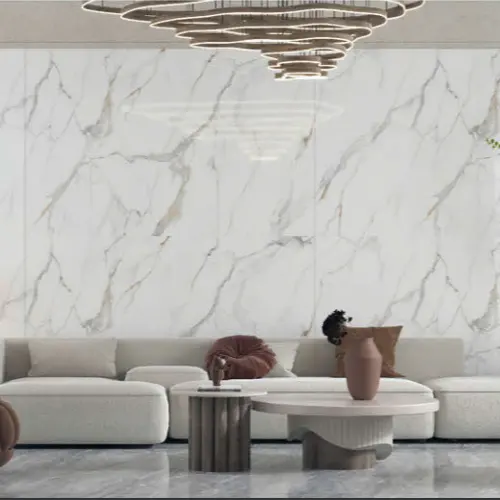 TV Background Wall Rock Plate Modern Light Luxury Marble Shape Living Room TV Wall slab Sintered Stone