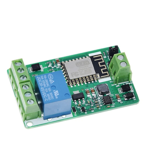 ESP8266 ESP-12F WIFI <strong>Wireless</strong> <strong>Module</strong> 1 Channel Relay Shield Overcurrent Protection Wi-Fi Network Relay <strong>Module</strong> 10A DC 7-30V - Product Image 5