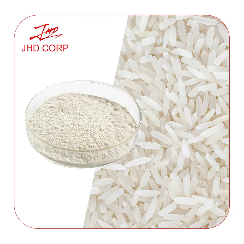 Proteína de arroz orgânica, pó hidratizado de alta qualidade para proteína de arroz vegetano marrom