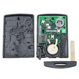 4 pulsanti 433MHz PCF7953 Chip passivo Keyless Go / Entry Remote Car Key Smart System per Renault Clio IV Captur - Product Image 4