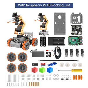 Hiwonder MasterPi AI Vision braccio Robot per Raspberry Pi 5 con Mecanum ruote supporto auto ostacolo evitamento OpenCV - Product Image 5