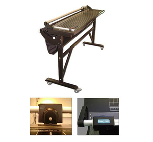 I-005 döner kağıt kesme makinesi kenar düzeltici kesici masaüstü el büyük formatta kağıt kesme işletmek - Product Image 3