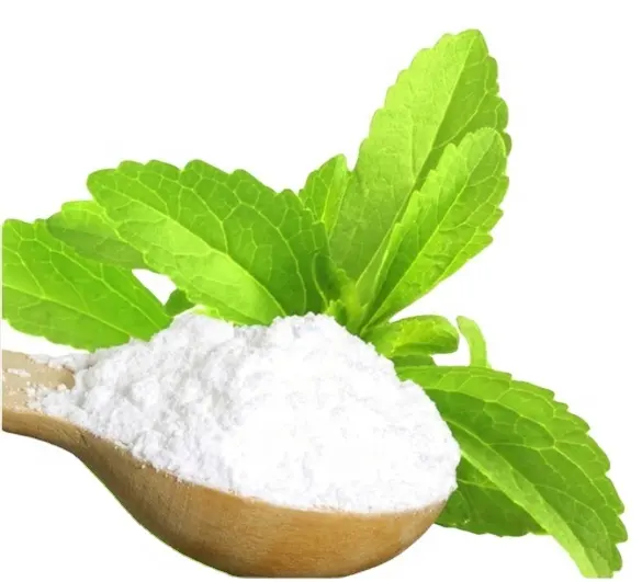 100% saf Stevia Rebaudioside A 50% ~ 99% gıda sınıfı şeker yerine E960 JECFA standart gıda katkı maddeleri