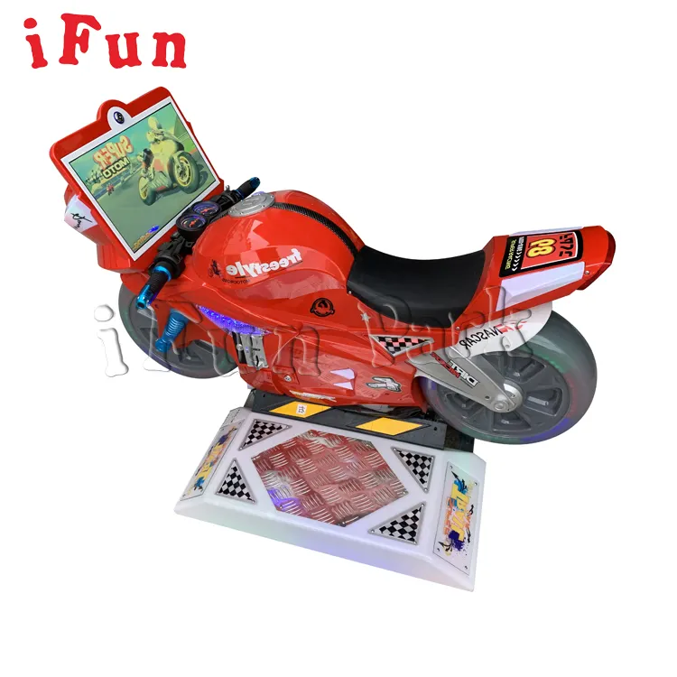 IFun công viên trò chơi video máy trẻ em mới tốc độ đua xe máy trò chơi Arcade cho công viên chơi game