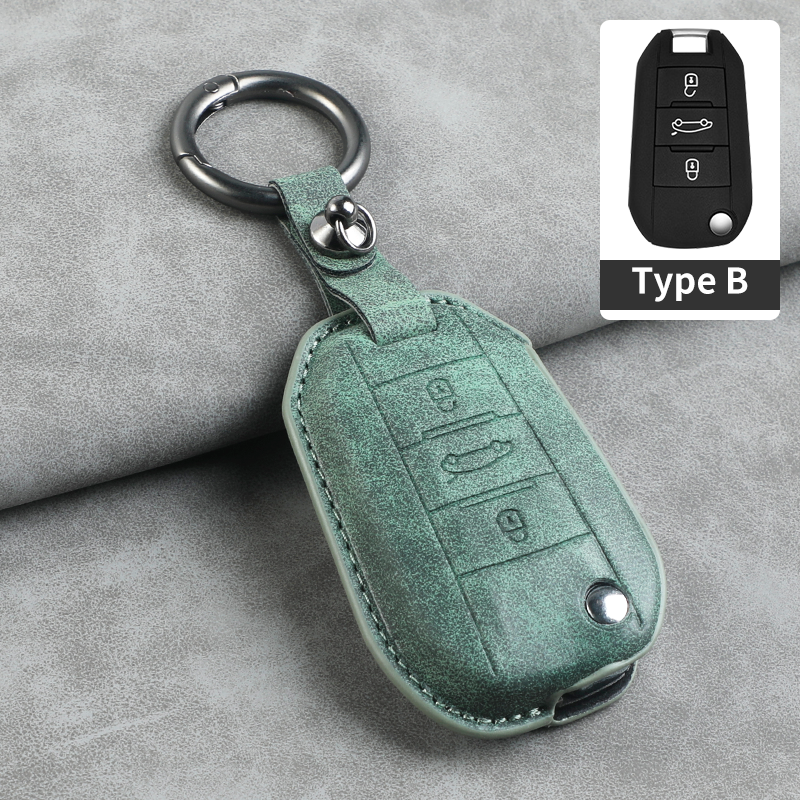 Lanière à anneau vert olive de type B