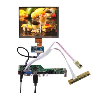 Hd Mi sürücü panosu Hj080Ia-01E 1024X76 8 Lcd ekran monitör hız göstergesi Lcd ekran 8 inç taşınabilir Lcd reklam ekranı - Product Image 1