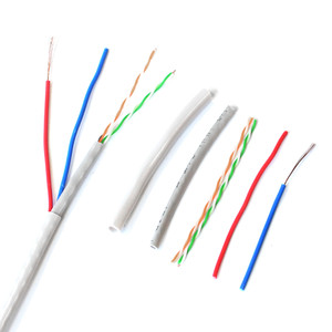 工厂价格5e类6类电缆<span class=keywords><strong>UTP</strong></span>/FTP/SFTP 23/24AWG 300M，带以太网用电源多芯局域网电缆