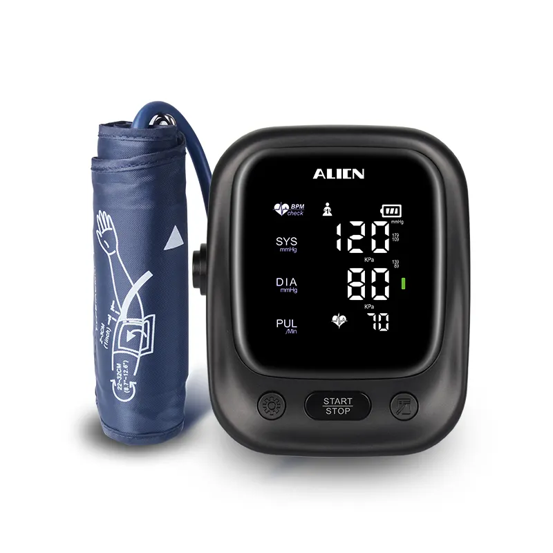 Monitor di pressione sanguigna digitale elettronico automatico portatile all'ingrosso ricaricabile USB