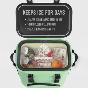 20L yumuşak soğutucu sırt çantası TPU manyetik yalıtımlı soğutucu çanta kamp piknikler için açık hava etkinlikleri gıda kutuları - Product Image 2