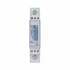 Rail DIN LCD TAC1100 monophasé énergie <span class=keywords><strong>kwh</strong></span> mètre 230VAC 100A RS485 Modbus tension courant HZ - Product Image 1