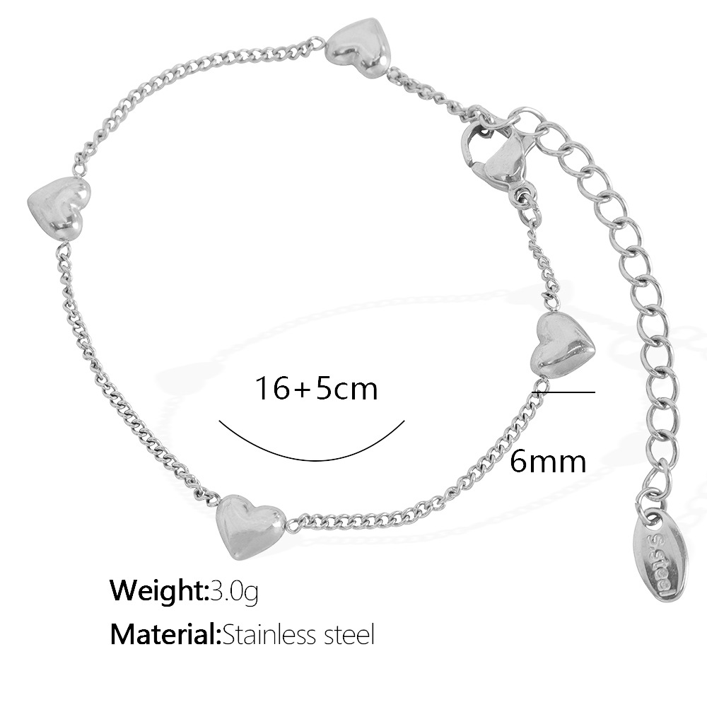 Bracelet argenté horizontal SL34