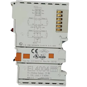 FAST SHIP EL4004 New in Box EL4004 <strong>PLC</strong> | 4x <strong>Analog</strong> <strong>Output</strong> <strong>Module</strong> 12bit One Year Warranty - Product Image 1
