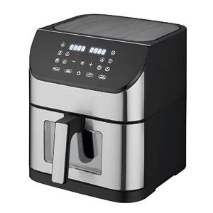 Vendita calda 9L programmabile 8 set di cottura in acciaio inox Smart digitale friggitrice ad aria per la torrefazione e cottura con LED Touch Screen - Product Image 5