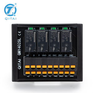 QMY402 4-Bit <strong>Relay</strong> <strong>Module</strong> DC24V <strong>Input</strong> Control 1C 250V 3A <strong>Output</strong> ALQ124 Electromagnetic <strong>Relay</strong> DIN RAIL Npn/pnp - Product Image 2