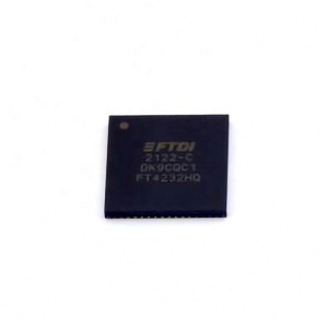 Original chip package FT4232HQ-REEL QFN-64-EP(9x9) Communication video USB transceiver switch Ethernet signal interface chip - Product Image 1