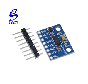 Sensor Digital de inclinación de gravedad de tres ejes, módulo de gradiente de aceleración, GY-291 de transmisión IIC/SPI ADXL345 - Product Image 6