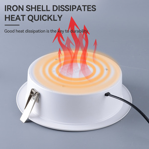 Thiết kế mới chiếu sáng thương mại recessed ánh sáng tại chỗ trần 7W 10W 15W 20W 30W nhà ở trong nhà <span class=keywords><strong>LED</strong></span> Downlight Đèn <span class=keywords><strong>Led</strong></span> Downlight - Product Image 2