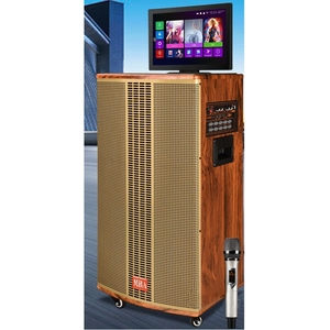 2022 Professional Brown Outdoor Live Broadcasting with Trolley /classical Music/Speech Audio/Wifi Video Speaker - Product Image 3