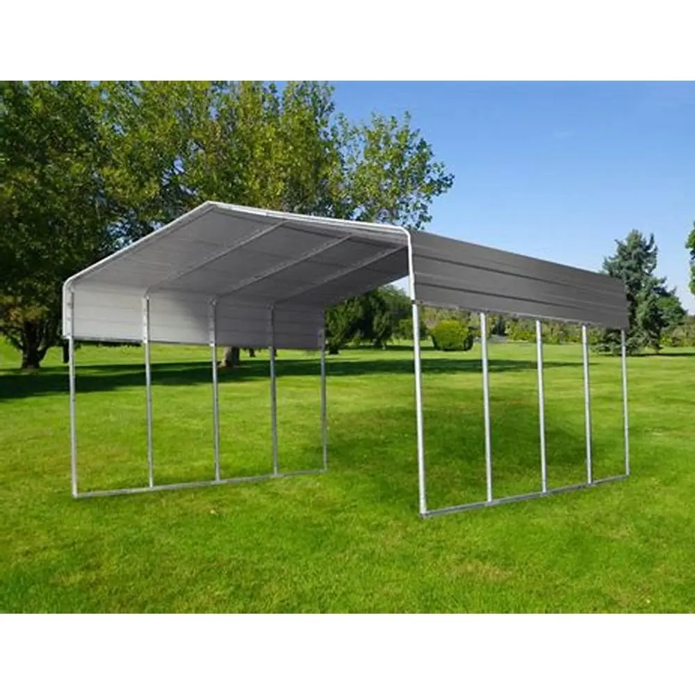 XZ OEM ODM Outdoor Stahl mobile Flat Pack Garage Schuppen Shelter faltbare Metallrahmen tragbare Carport für Auto