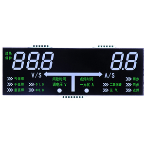 OEM & ODM LCD Factory VA Schwarzer monochromer LCD-Bildschirm BTN Benutzer definiertes LCD-Anzeige modul 7-Segment-Anzeige - Product Image 5