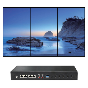 4K@60Hz HD-MI 2.0 Multiscreen Optical <strong>Audio</strong> Splitter 4-Way USB <strong>Input</strong> <strong>Interface</strong> 1x4 Multiple Output HD-MI Splitters - Product Image 3