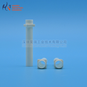 Yüksek hassasiyetli tüp 99 Alumina Al2O3 katı seramik çubuk/özelleştirmek 99% alüminyum oksit seramik koruma yalıtım borusu - Product Image 3
