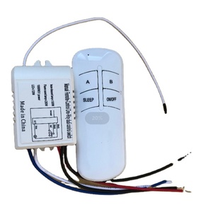 220V 2wayワイヤレスリモートコントロールスイッチの照明天井ランプled rf433mhzセクションスイッチリモコン - Product Image 1