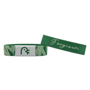 Stretch Woven RFID Wristband/Elastic Wristband Exquisite Patterns Laser UID <strong>Code</strong> - Product Image 3