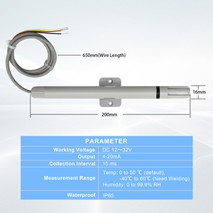 Sensor de humedad y temperatura de salida de 4-20mA Sensor de temperatura y humedad antiinterferencias fuerte - Product Image 5