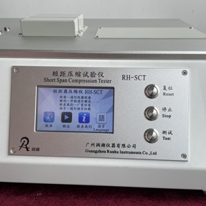 Máquina de prueba de resistencia a la compresión de corto alcance SCT, probador de compresión TAPPI T826 DIN 54518 BS 7325 ISO 9895-2008 - Product Image 3