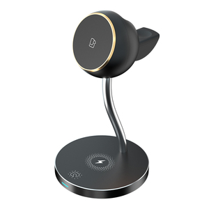 NEW Design Portable 15W Magnetic <strong>Charging</strong> Multi-function 4 in 1 <strong>Lamp</strong> Wireless Charger Phone Watch Headset <strong>Charging</strong> - Product Image 4