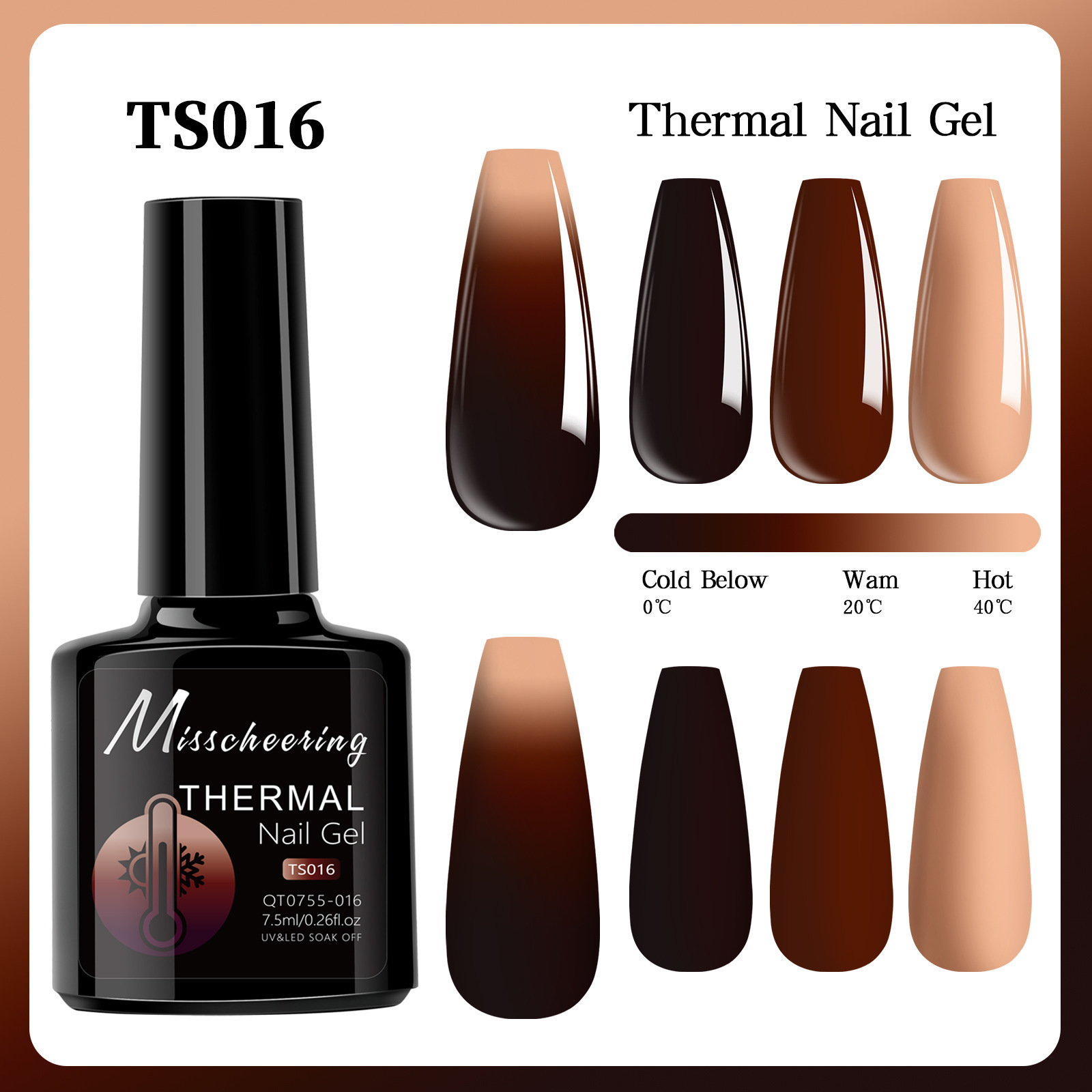 Thermosensitive adhesive ts016