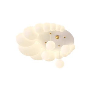 Modern basit çocuk odası tam spektrum göz koruma tavan avize yaratıcı kabak ayı orta kolye ışıkları için tasarım - Product Image 5